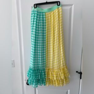 Anthropology x Eva Franco maxi skirt